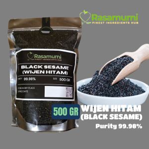 WIJEN HITAM (BLACK SESAME) PURE 500 GR