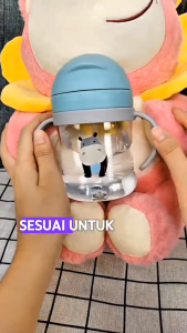 🐮Moo Baby Botol Baby Straw Bottle for Baby Water Bottle with Straw Botol Straw Baby Toddler Bottle with Straw Sippy Cup