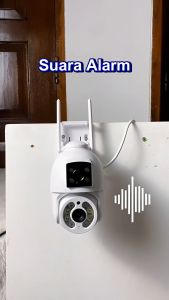 CCTV Kamera V380 Pro WiFi Dual Lens With Dual Screen IP Kamera Auto Tracking Human Detection