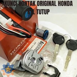 Kunci Kontak Set KTL Tutup Motor Honda Supra Fit New / X Kualitas Orisinal Asli AHM Konci Gembok
