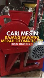 OSSEL Mesin Iris Bawang Merah Rajang Brambang Bawang Merah Rajang Brambang Listrik OSSEL