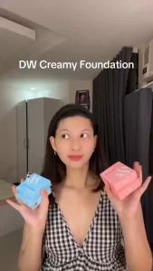 DW Creamy Foundation 7.5g Oil Control Concealer 24h Lasting Softening Fixing Makeup suepr my