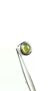 Cincin Monel Doff Natural Idocrase Sungai Dareh Kumbang Jati Kaca Original