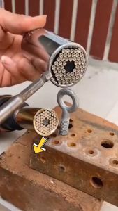 Cờ lê đa năng lắp máy khoan - Bộ đầu khẩu đa năng lắp máy khoan vặn ốc từ 7-19mm siêu tiện lợi