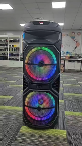 【24h delivery】Super Bass Wireless Bluetooth Speaker Splash Proof 8 Inches Original With Wired Microphone USB MP3 Player FM Radio Party Disco RGB Light Multifunction Portable Stereo HiFi Karaoke Large Volume Subwoofer