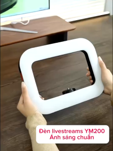 Đèn Trợ Sáng YM200 Siêu Sáng Đèn Led Tích Điện 20W Pin 8000mAhTrợ Sáng Livestream Chụp Ảnh Quay Video 68 Leon