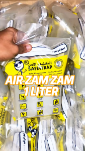 Air Zam Zam 1 Liter Asli Saudi 100%