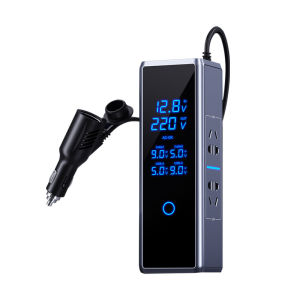 Aemeku | 12V 24V to 220V Pure Sine Wave High Power Car Inverter Fast Charging