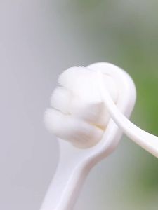 (Giao hàng nhanh)Bàn chải đánh răng mềm hoạt hình bằng silicon cấp thực phẩm Bàn chải đánh răng bảo vệ kẹo cao su silicon dễ thương cho bé