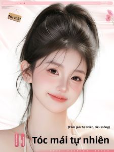 QIAOYIDUO | Ponytail Increasing Volume Real Hair Toupee Light And Seamless