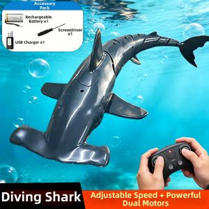 Diving Remote Control Shark Toy Machine Fish