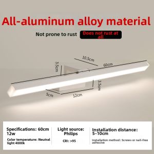 CHANGGUANG | Easy Installation LED Mirror Light For Bathroom Cabinets