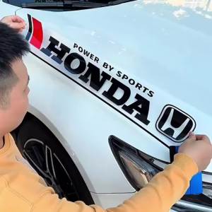 1 Pair Car Door Sticker Car Body Side Decals for Honda TOYOTA Car Decoration Stickers