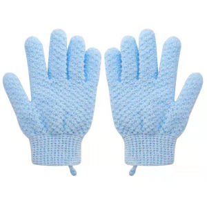 2PCS Exfoliating Bath Gloves Set for Shower Deep Cleaning Body Scrubbing Gloves for Women And Men