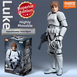 YIXINGMING | Bộ Lắp Ráp Nhân Vật Star Wars Phiên Bản Deluxe Luke Skywalker và Han Solo