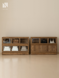 NONG HOME | Wabi-sabi Style Solid Wood Multipurpose Cabinet