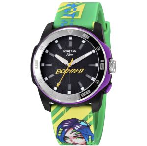 Digitec DN-5191T-FF Jam Tangan Pria Analog Lampu Neon 5191 DN5191T Free Fire Limited Edition FreeFire Booyah ORIGINAL