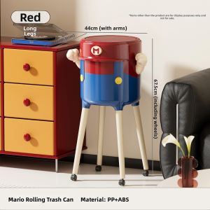 CHUMX | Bend Free Kitchen Specific Attractive Mobile Trash Can
