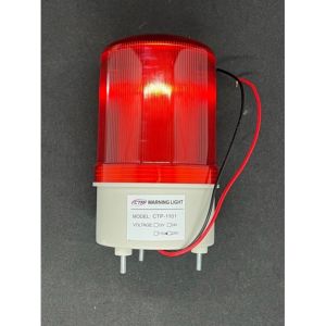 Đèn quay cảnh báo công trường CTP1101 Điện áp 220V màu đỏ/thietbidienHN1