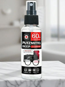Eyeglass Cleaner + Eyeglass Cloth Cleaning Spray Cleaning Wipes Anti-Fog Wipes Suitable for Cleaning TV Screen