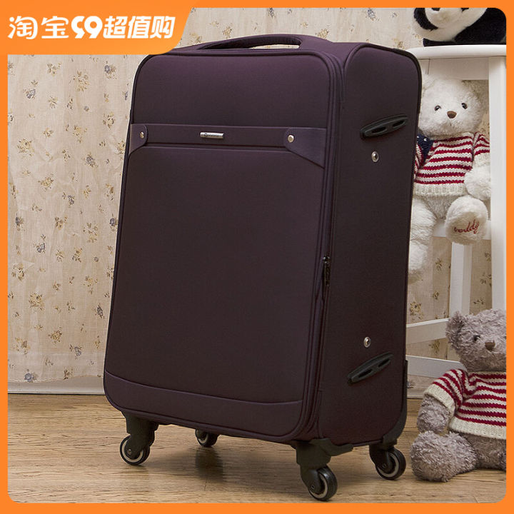 20 Inch Business Canvas Luggage 24 Inch Canvas Trolley Case Women s K style Oxford Cloth 30 Inch Large Capacity Suitcase