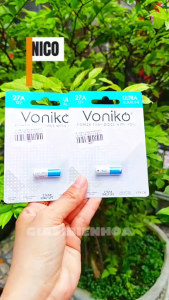 Pin Kiềm Voniko Alkaline 27A 12V Cao Cấp (Vỉ 1 Viên)