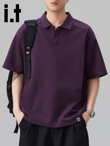 FINGERCROXX | Turn-down Collar Loose Leisure Polo Shirt