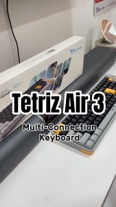 Keyboard Bluetooth Wireless Alcatroz Tetriz Air 3 Dual Mode 99 Key Bluetooth 5.3 | Garansi Resmi 2 Tahun