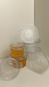 MIKA NS CUP PUDDING | CUP JELLY | CUP SAMBAL + TUTUP SAMBUNG UKURAN 70ML DAN 100ML