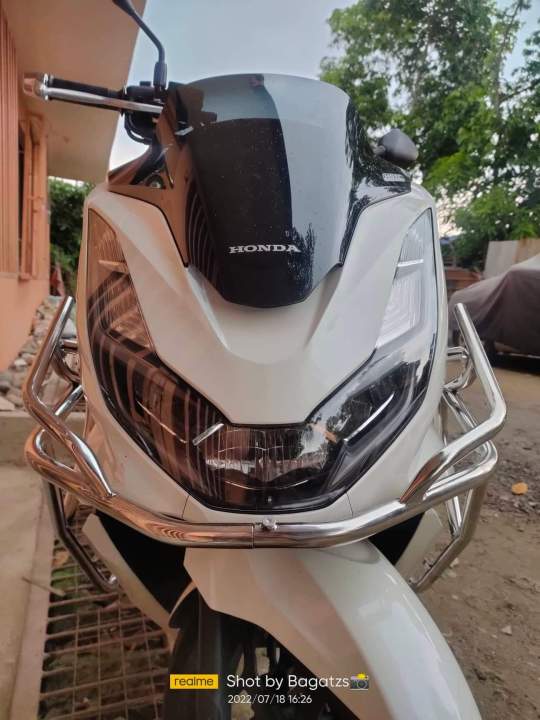 HONDA PCX 160 pcx150 full armour crashguard / stainless crash guard ...