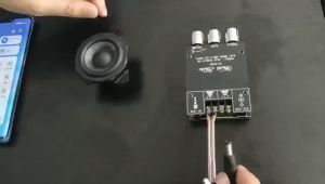 【ZK-502MT】 2.0 Stereo Bluetooth Audio Digital HIFI Power Amplifier Papan Modul 50W * 2 Penyesuaian Bass Tinggi AUX Bass Treble Digital Power Amplifier Modul 100W Subwoofer Amplifier Board