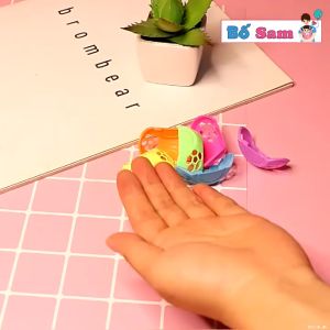 Set 10 Bóng lắp ghép bằng nhựa đồ chơi cho bé phát triển tư duy Shop Bố Sam