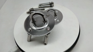 Heavy Duty Stainless Steel Ceiling Anchor Hook Kit for Hammocks Swing Chairs and Yoga Heavy Duty Wall Mount Bracket Mount Suspension Bracket with Hanging Kit Perfect for Home Garden Office and Indoor Outdoor Aksesori pemasangan buaian