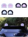 Car Roof Decorative External Ornaments Cute Rabbit Cat Ears Tree Seedling Small Car Modification Personalized Decoration Supplies. 