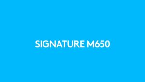 Logitech Signature K650 Wireless Keyboard with Wrist Rest + Logitech Signature M650 Wireless Mouse