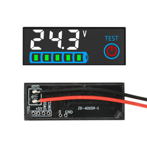 DC 7–55V LED Voltage & Battery Level Indicator with Power-Off Memory – Universal Display Module for Lead-Acid and Lithium Batter
