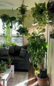 95CM Artificial Plant Green Ivy Leaf Garland/Silk Wall Hanging Vine Home Garden Decoration Leaves