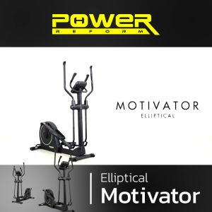 Power reform เครื่องเดินวงรี รุ่น Motivator จักรยานออกกําลังกาย เชื่อม ZWIFT ได้ พับเก็บได้ จานล้อ 7 กก.