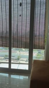 （พร้อมแล้ว）พร้อมส่ง มู่ลี่ไม้ไผ่ รุ่นใหม่ มีรุ่นกลางแจ้ง/Has outdoor ม่านบังแดด บังเเดดได้ดี มู่ลี่บังแดด มีหลายขนาดให้เลือก