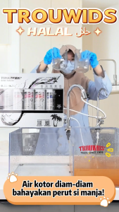 TROUWIDS Water Purifier 5-Stage Ultrafiltration Filter Purifier Home Drinking Machine With 5 Filter Elements Penapis Air