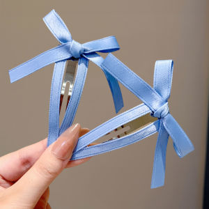 hellocandy | Elegant Polka Dot Long Fine Chain Side Fixed Hair Clip