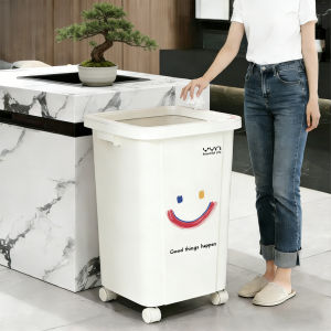High Capacity Aesthetic Mobile Trash Can