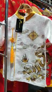 áo dài cách tân gấm thương hải