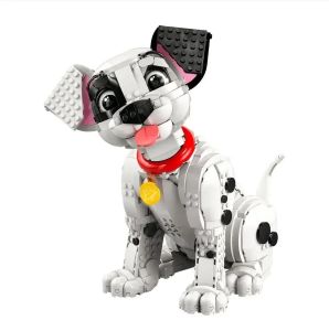 MINISO DINISEY 2025 สัตว์ 43269 43247 21349 ชุด 101 สุนัขแมวสิงโต Building Blocks อิฐของเล่นสัตว์เลี้ยงน่ารักวันเกิดคริสต์มาส...