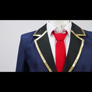 Anime Oshi No Ko Hoshino Aqua Cosplay Costume Wig Hoshino Akuamarin Jacket Pants Uniform Outfit Suit Halloween Party