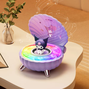 Kuromi Shell Bluetooth Speaker Miniature Bass Cannon Wireless Sound System 3D Surround High Sound Quality 1307A