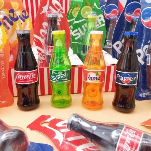 เทปลบคําผิดขนาดเล็กแบบพกพาสําหรับขวดกระป๋องเครื่องดื่มการ์ตูนการออกแบบสร้างสรรค์เหมาะสําหรับนักเรียนและใช้ในสํานักงาน