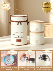 YOULUNMEI | 24 Hours Insulation Stainless Steel Lunch Box