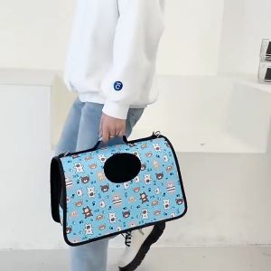 Pet Carrier travel bag Dog Carrier Cat bag courier Puppy Folding Travel Carry Portable Cage Crate