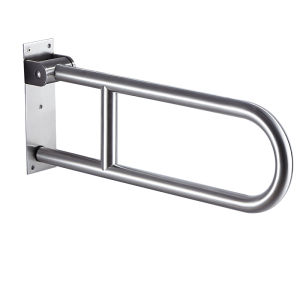 JIAWENHUA | Accessible Elderly 304 Stainless Steel Toliet Handrail Upright Flip